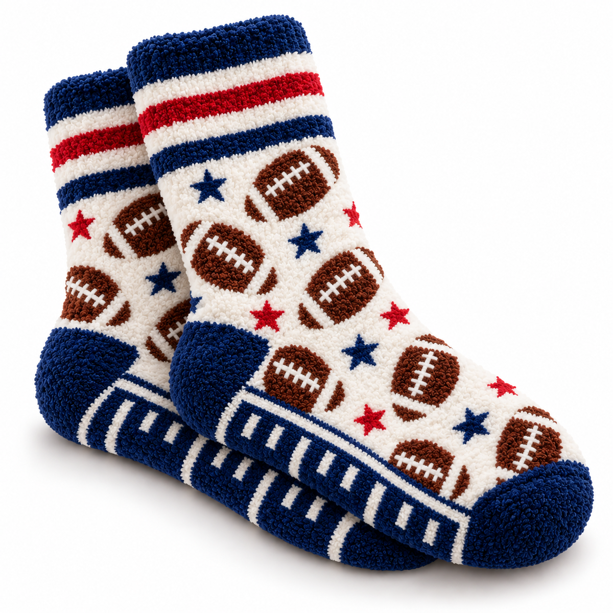 Game Day Fuzzy Socks