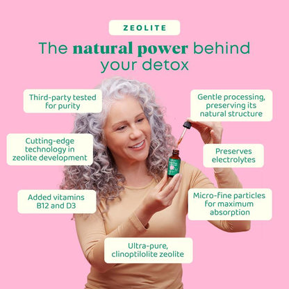 Adult Zeolite Binder For 30 Day Gut Reset - 60 mL