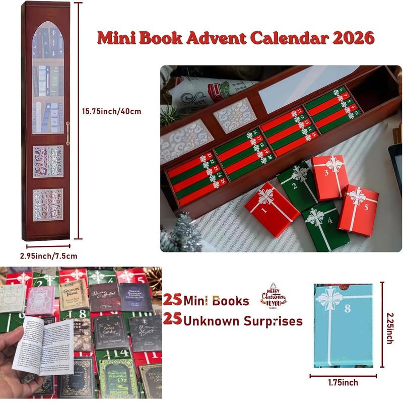 Christmas Mini Book Advent Calendar
