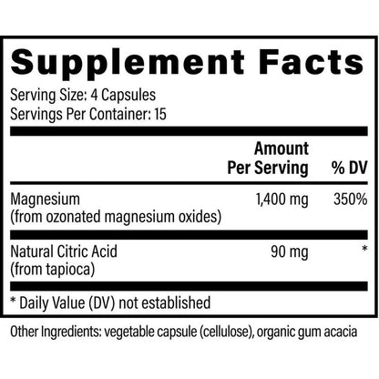 Oxy-Powder Colon Cleanse Supplement - 120 Capsules