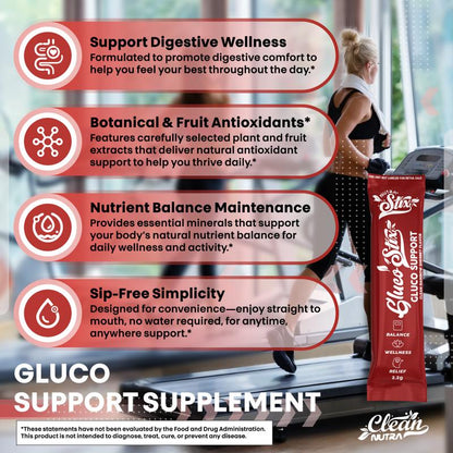 Gluco Stix Glucose Support - 20 Sticks