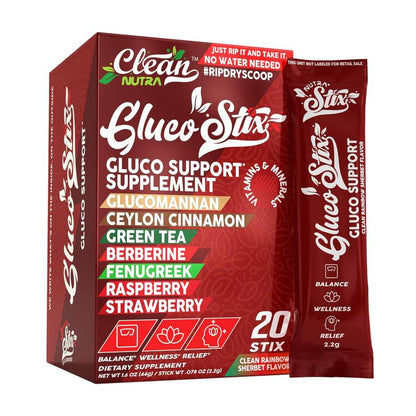 Gluco Stix Glucose Support - 20 Sticks
