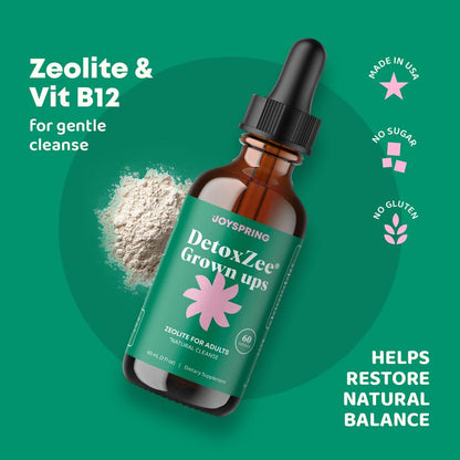 Adult Zeolite Binder For 30 Day Gut Reset - 60 mL