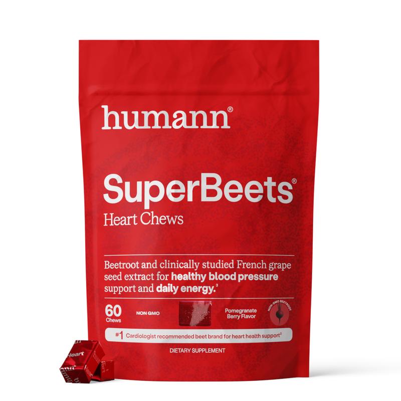 SuperBeets Nitric Oxide 500 mg - 60 Chews