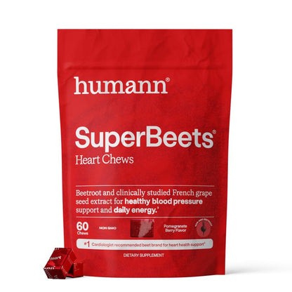 SuperBeets Nitric Oxide 500 mg - 60 Chews