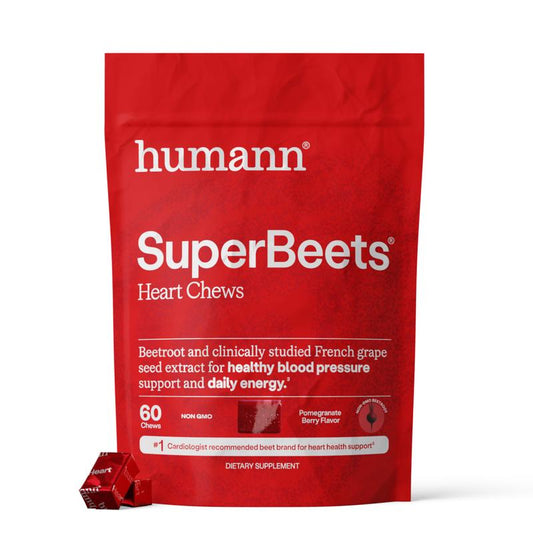 SuperBeets Nitric Oxide 500 mg - 60 Chews