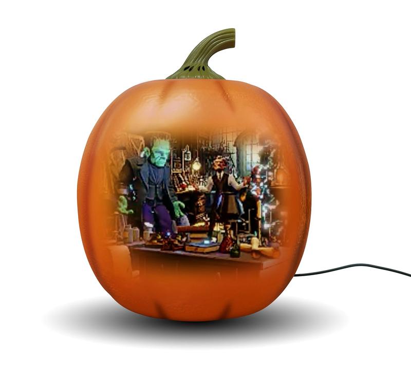 Jabberin Jack Animated Pumpkin