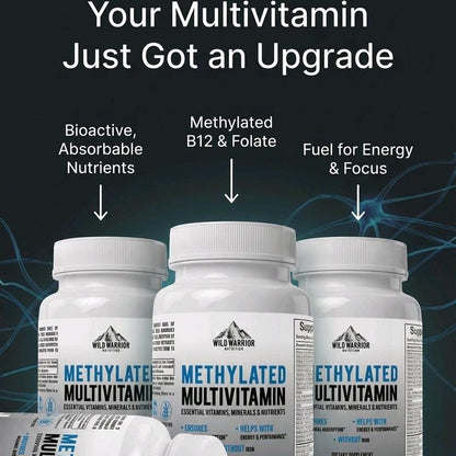 Methylated Multivitamin for Adults - 60 Capsules
