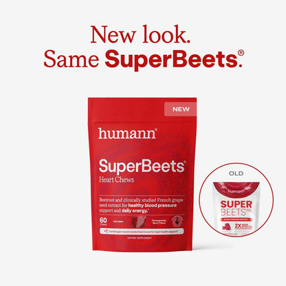 SuperBeets Nitric Oxide 500 mg - 60 Chews