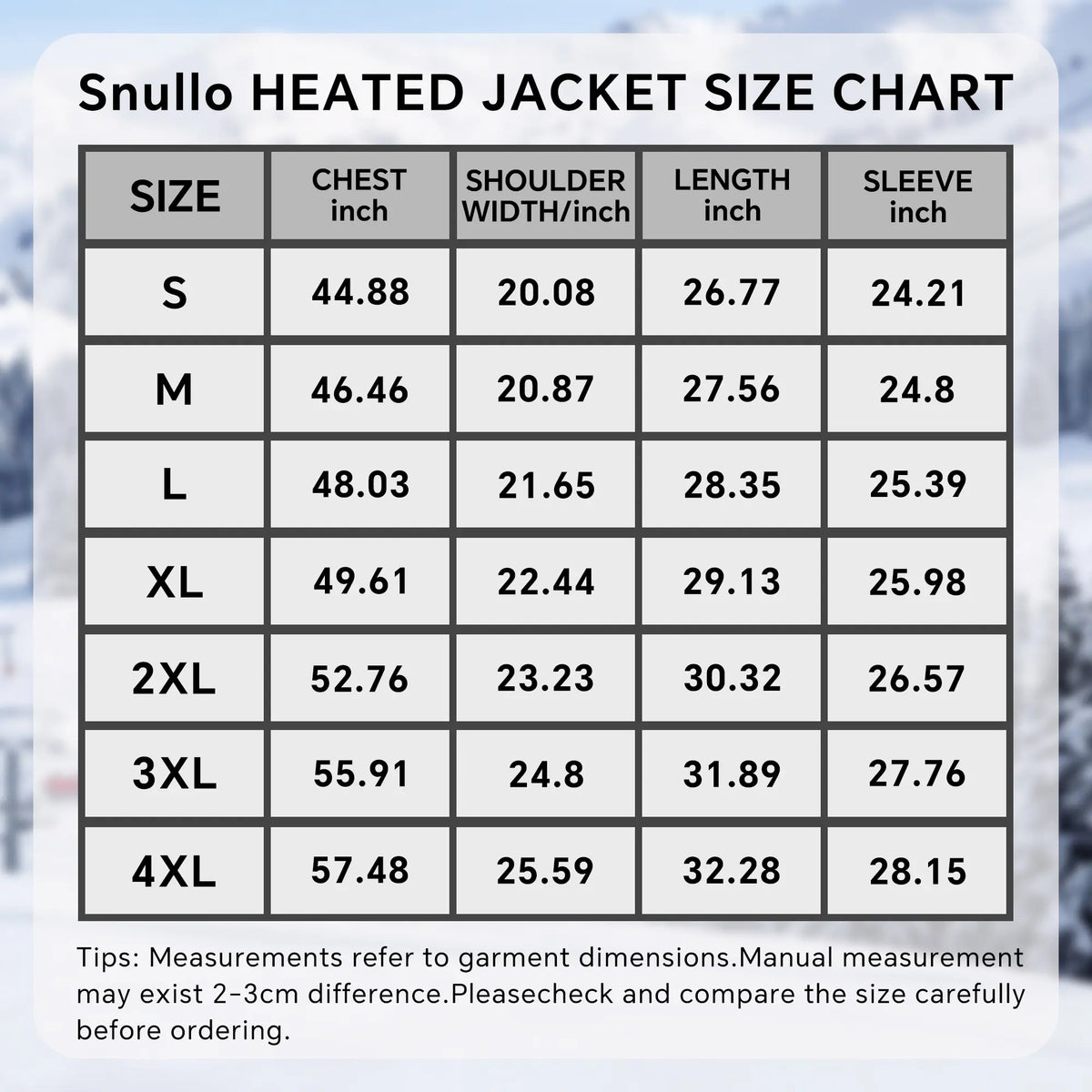 Heated Winter Jacket